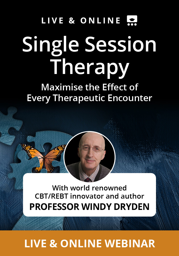 Free Single Session Therapy Workshop w/ Windy Dryden