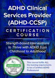 ADHD Certified Clinical Services Provider